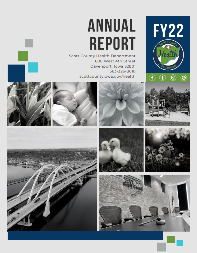 Scott County Health Department's FY22 Annual Report Scott County, Iowa